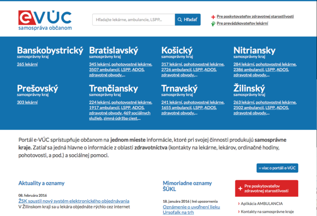 Nový vzhľad e-VÚC